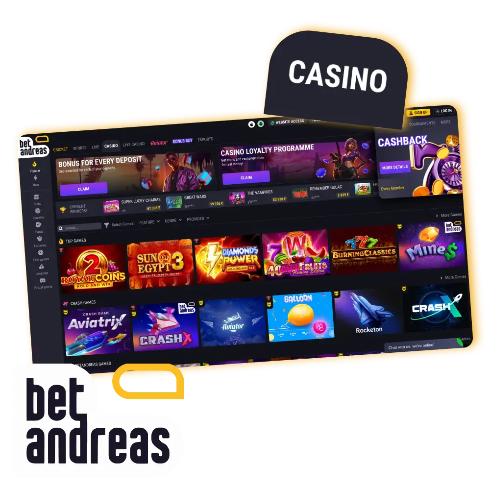 Casino Betandreas Online